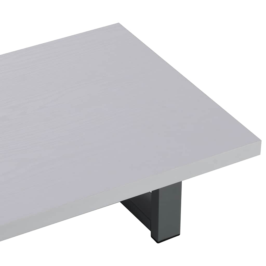 vidaXL Dwuczęściowy zestaw mebli do łazienki, ceramiczny, biały