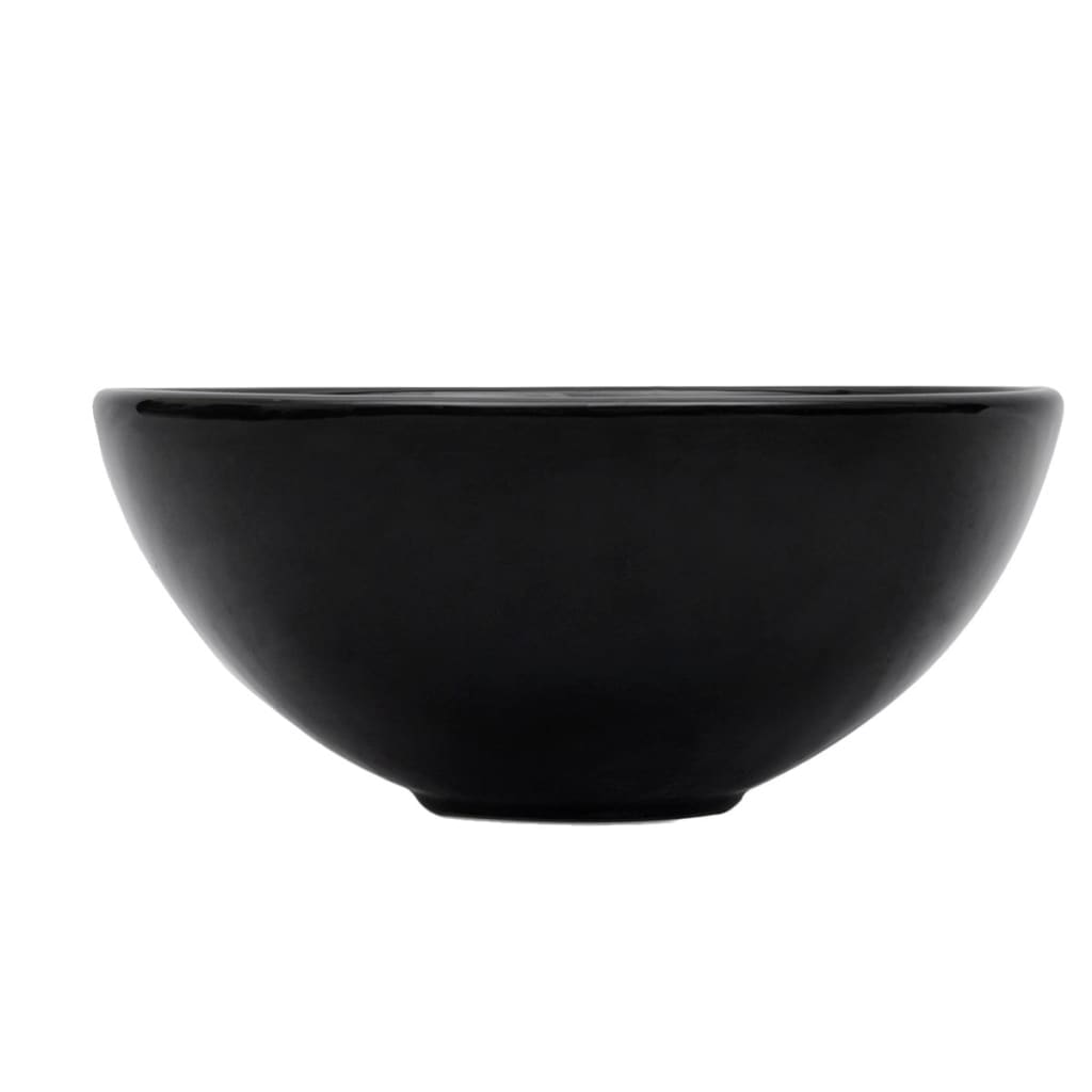 vidaXL Dwuczęściowy zestaw mebli do łazienki, ceramiczny, biały