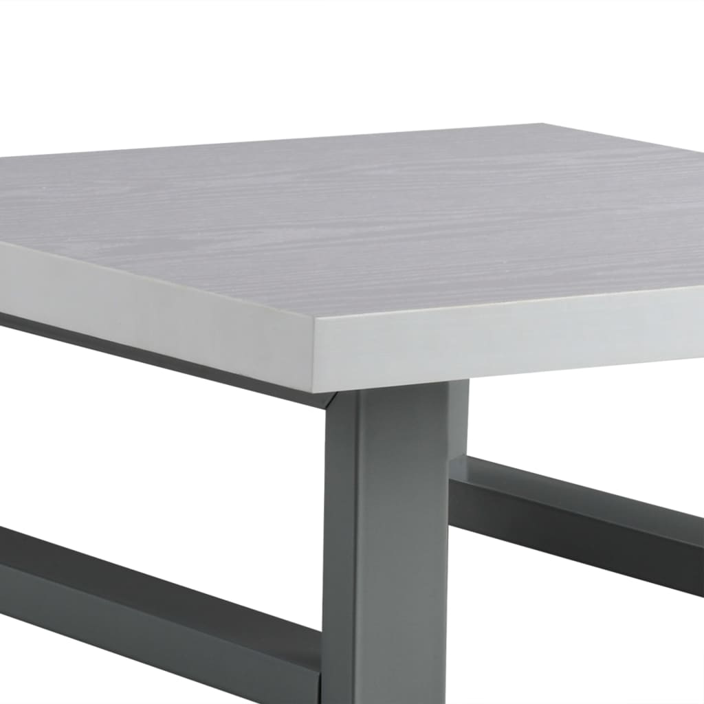 vidaXL Dwuczęściowy zestaw mebli do łazienki, ceramiczny, biały