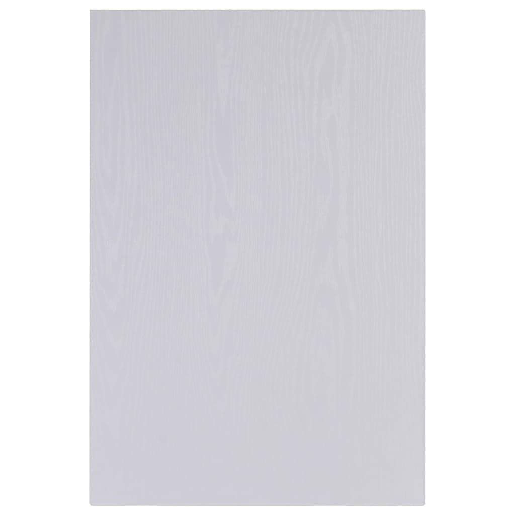 vidaXL Dwuczęściowy zestaw mebli do łazienki, ceramiczny, biały
