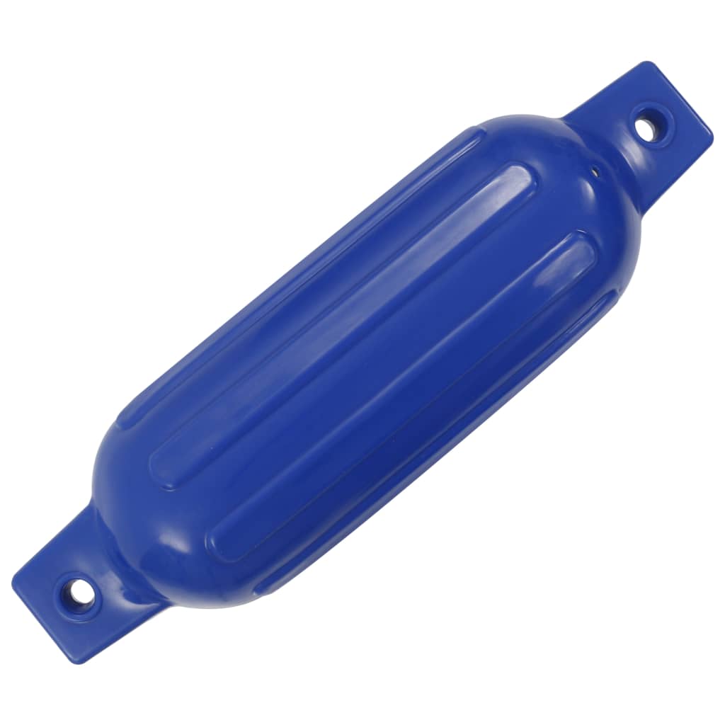 vidaXL Odbojnice do łodzi, 4 szt., niebieskie, 41x11,5 cm, PVC