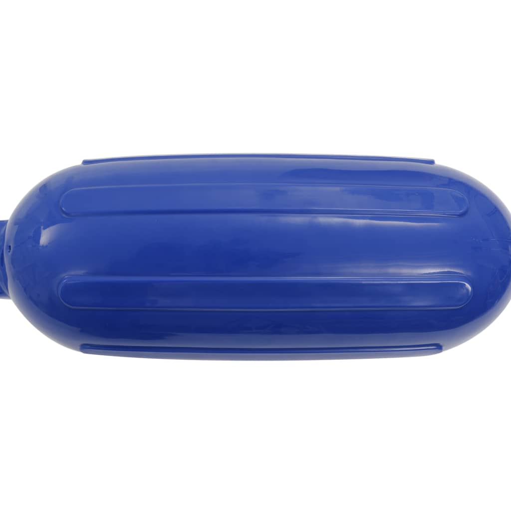 vidaXL Odbojnice do łodzi, 4 szt., niebieskie, 41x11,5 cm, PVC