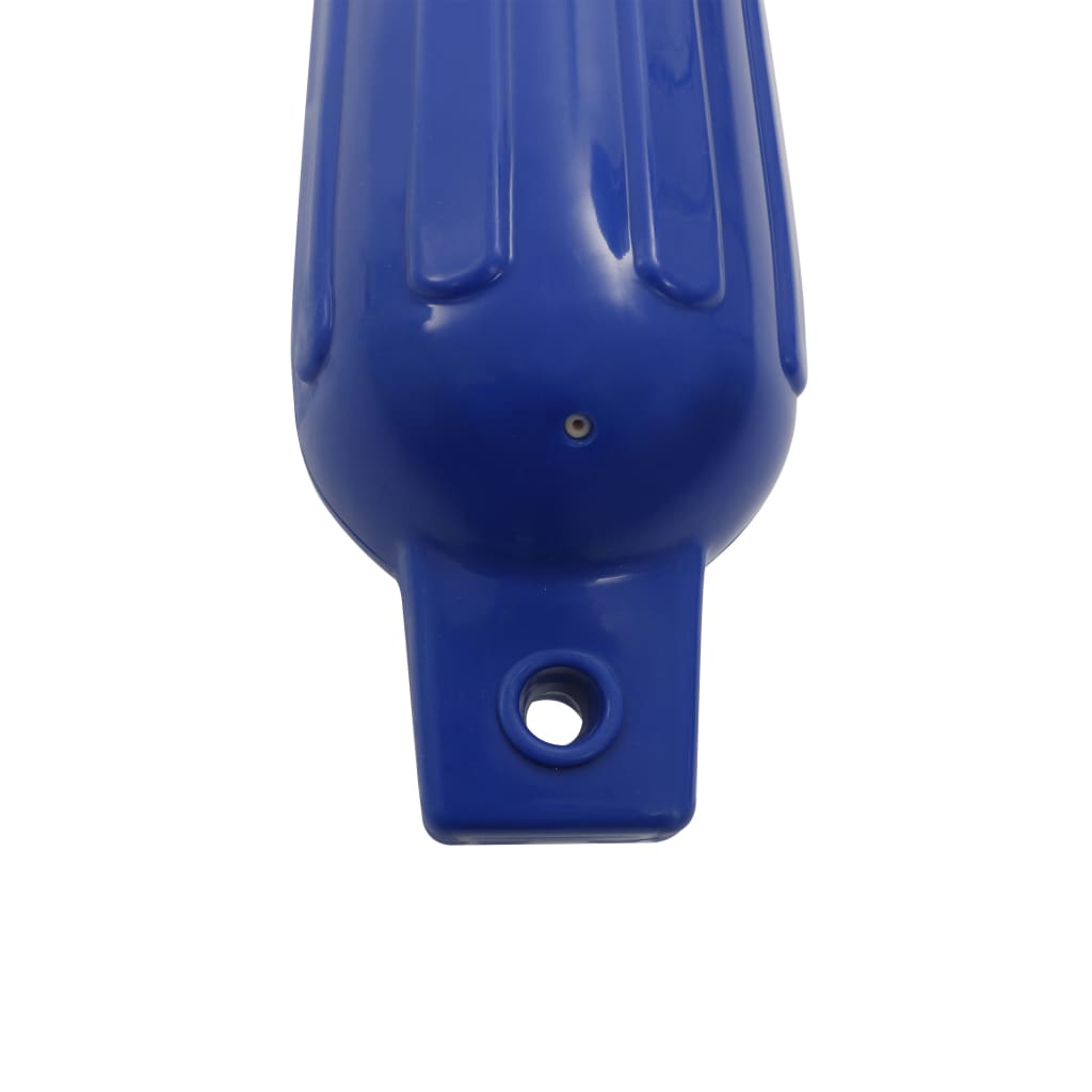vidaXL Odbojnice do łodzi, 4 szt., niebieskie, 41x11,5 cm, PVC