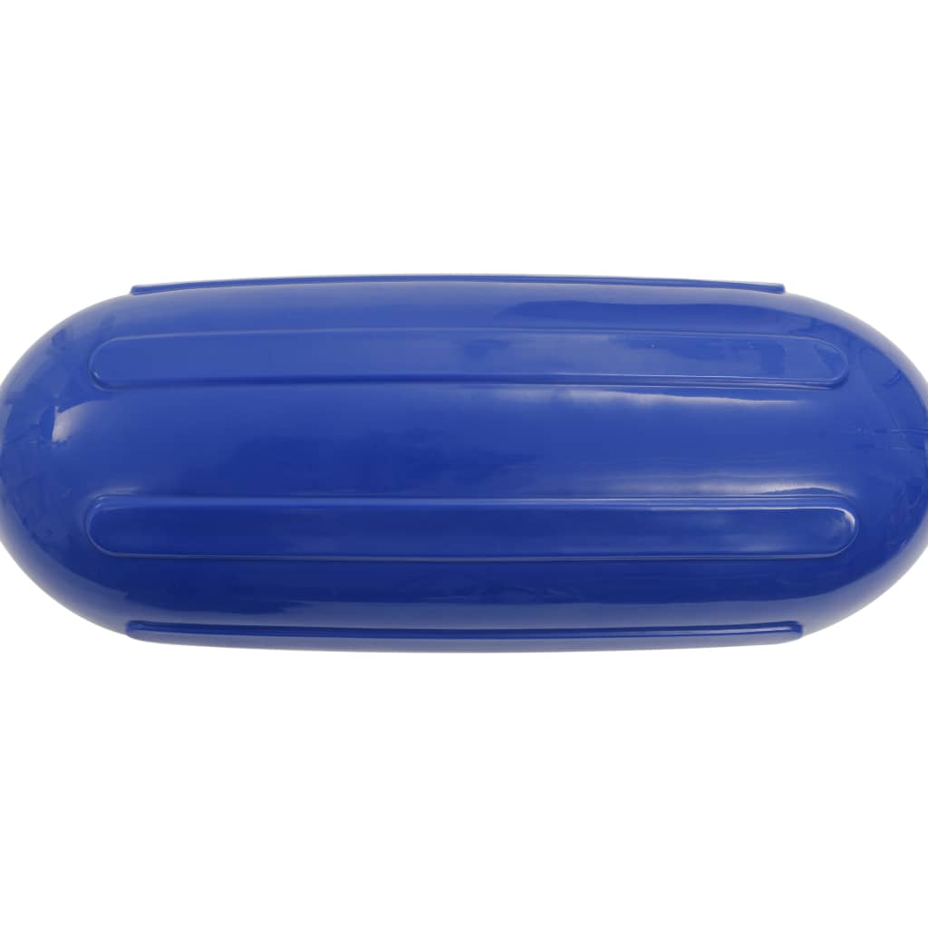 vidaXL Odbojnice do łodzi, 4 szt., niebieskie, 51x14 cm, PVC
