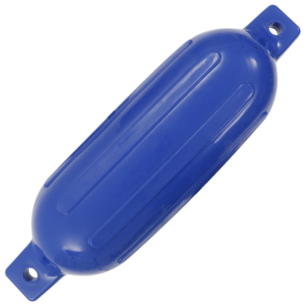 vidaXL Odbojnice do łodzi, 4 szt., niebieskie, 58,5x16,5 cm, PVC