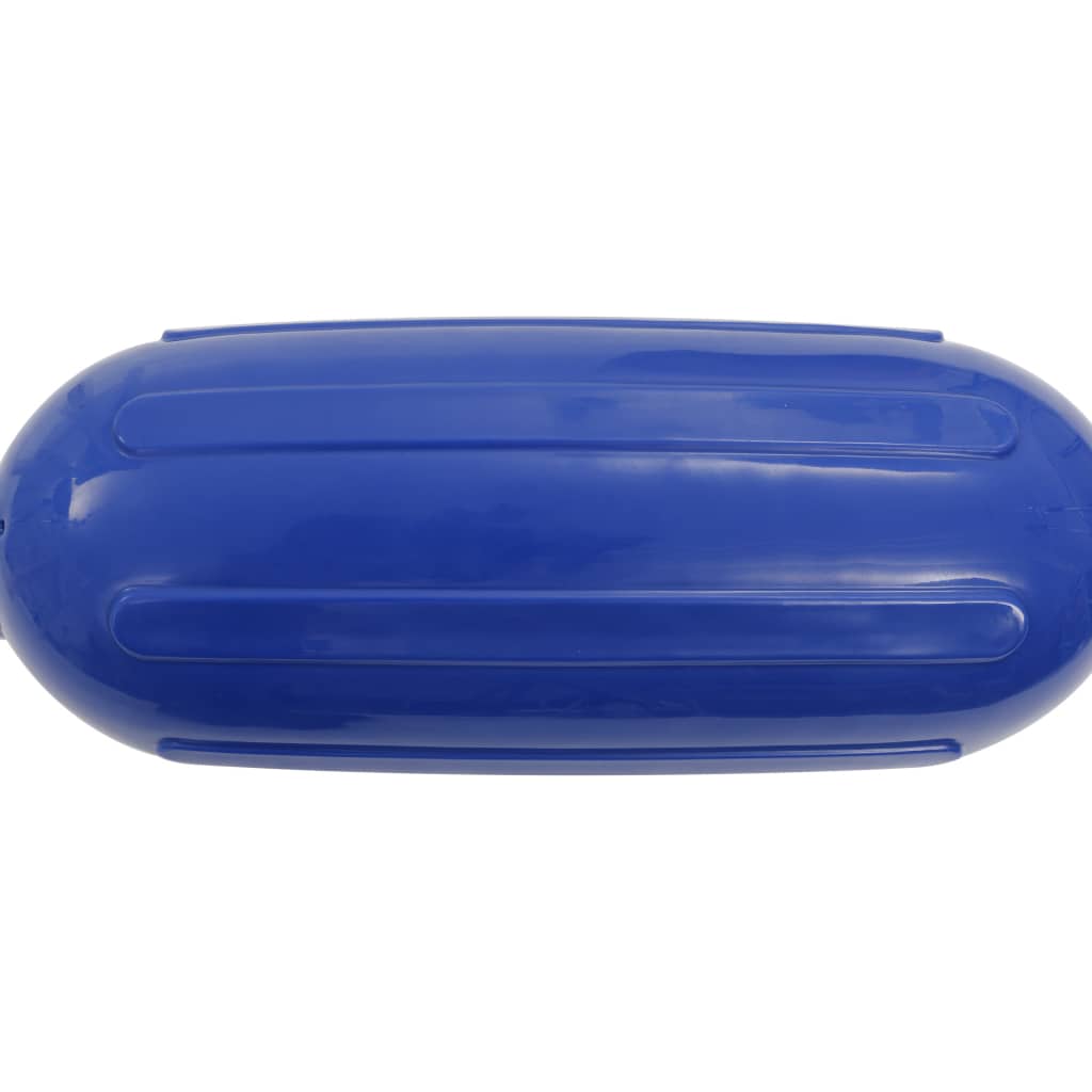vidaXL Odbojnice do łodzi, 4 szt., niebieskie, 58,5x16,5 cm, PVC