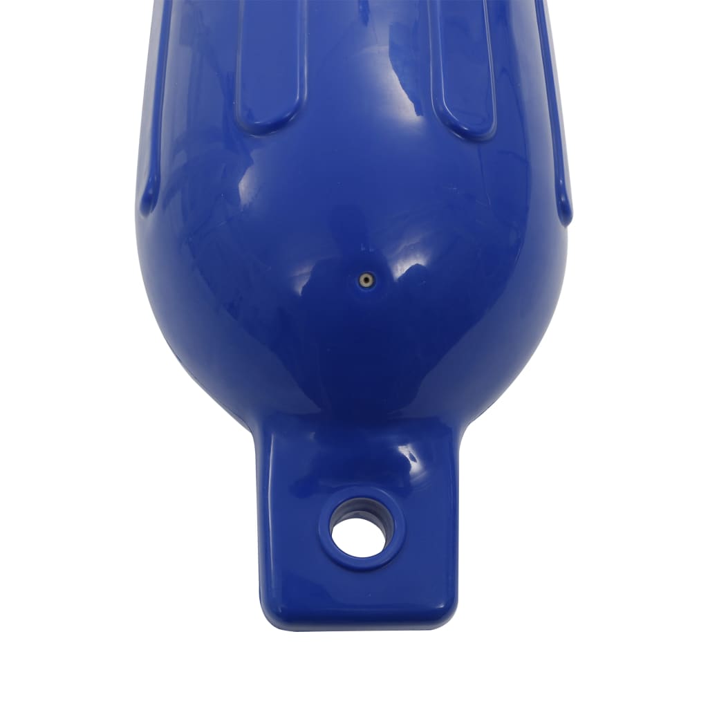 vidaXL Odbojnice do łodzi, 4 szt., niebieskie, 58,5x16,5 cm, PVC