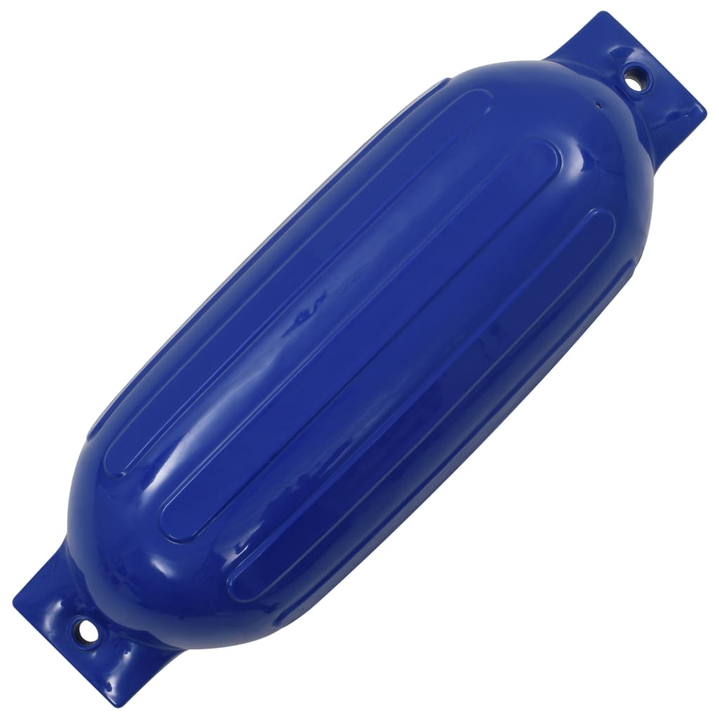 vidaXL Odbojnice do łodzi, 2 szt., niebieskie, 69x21,5 cm, PVC