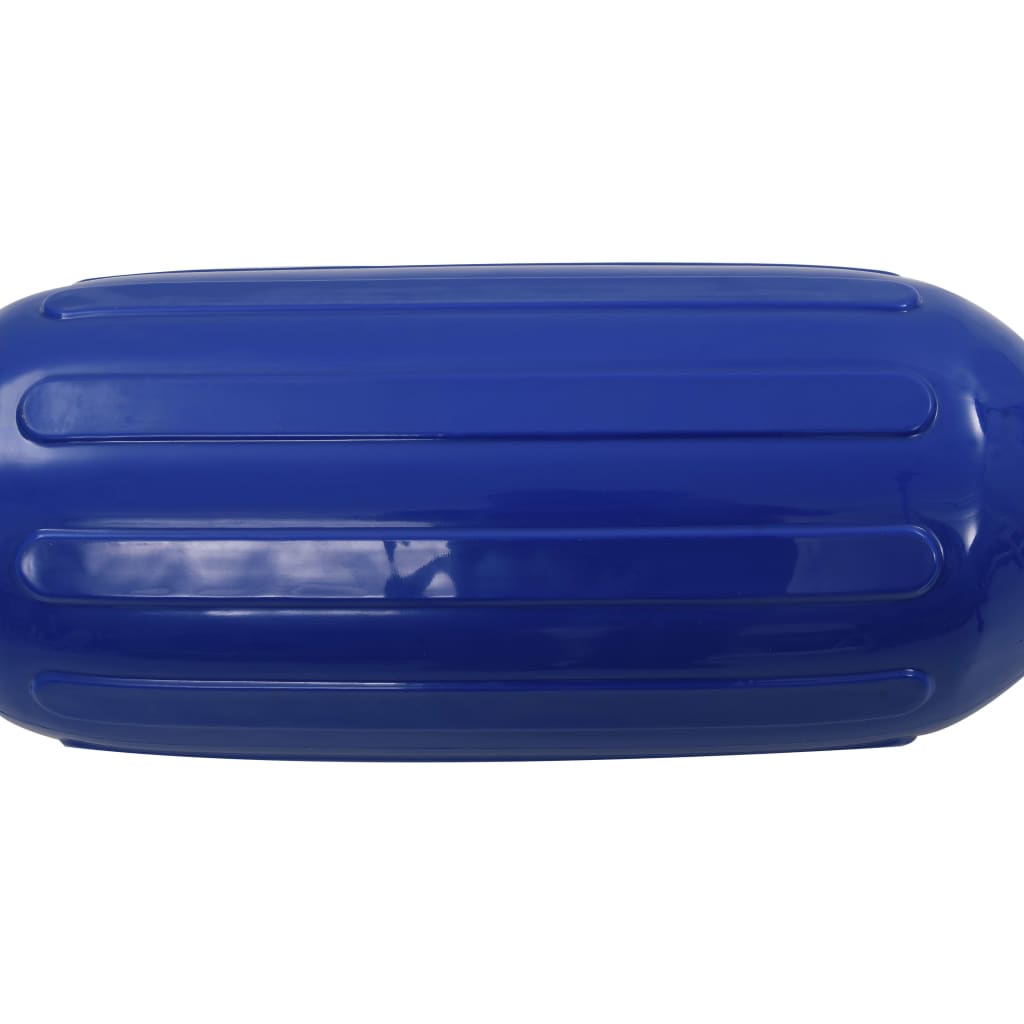 vidaXL Odbojnice do łodzi, 2 szt., niebieskie, 69x21,5 cm, PVC