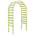 vidaXL Pergola ogrodowa z ławką, 130x60x230 cm, impregnowana sosna