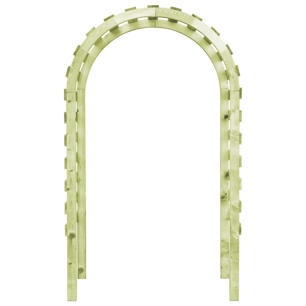 vidaXL Pergola ogrodowa z ławką, 130x60x230 cm, impregnowana sosna