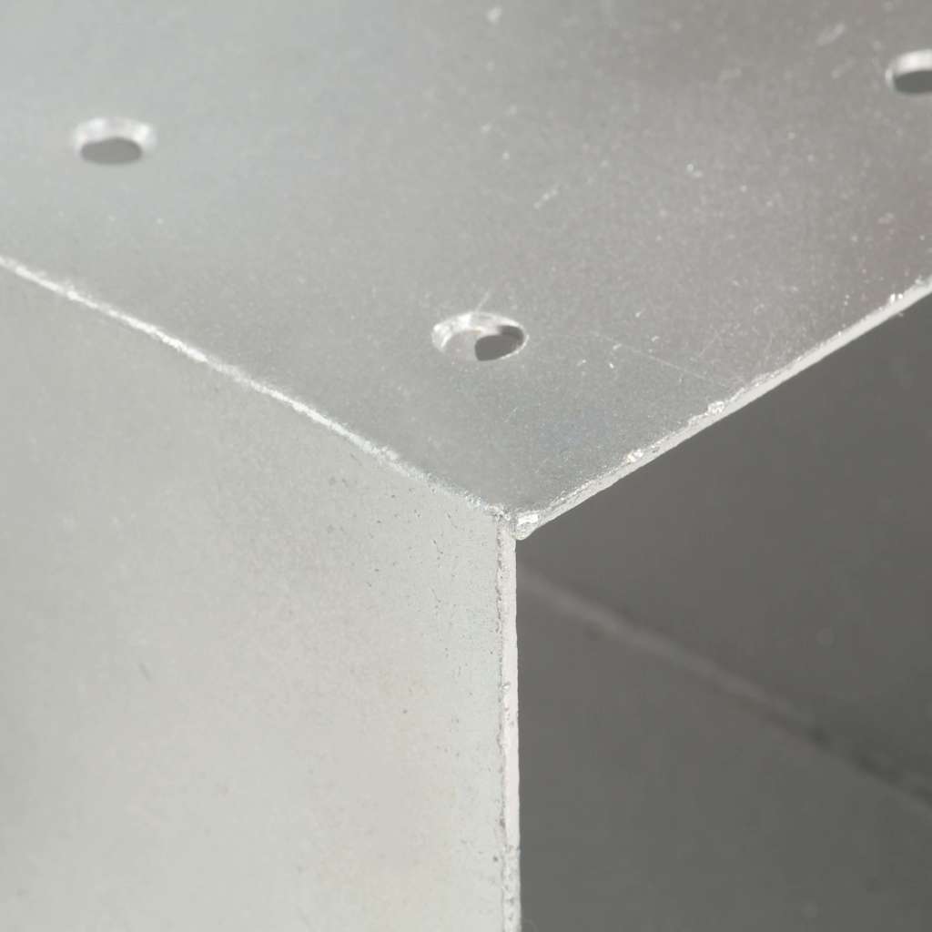 vidaXL Łączniki w kształcie Y, 4 szt., galwanizowany metal, 71x71 mm