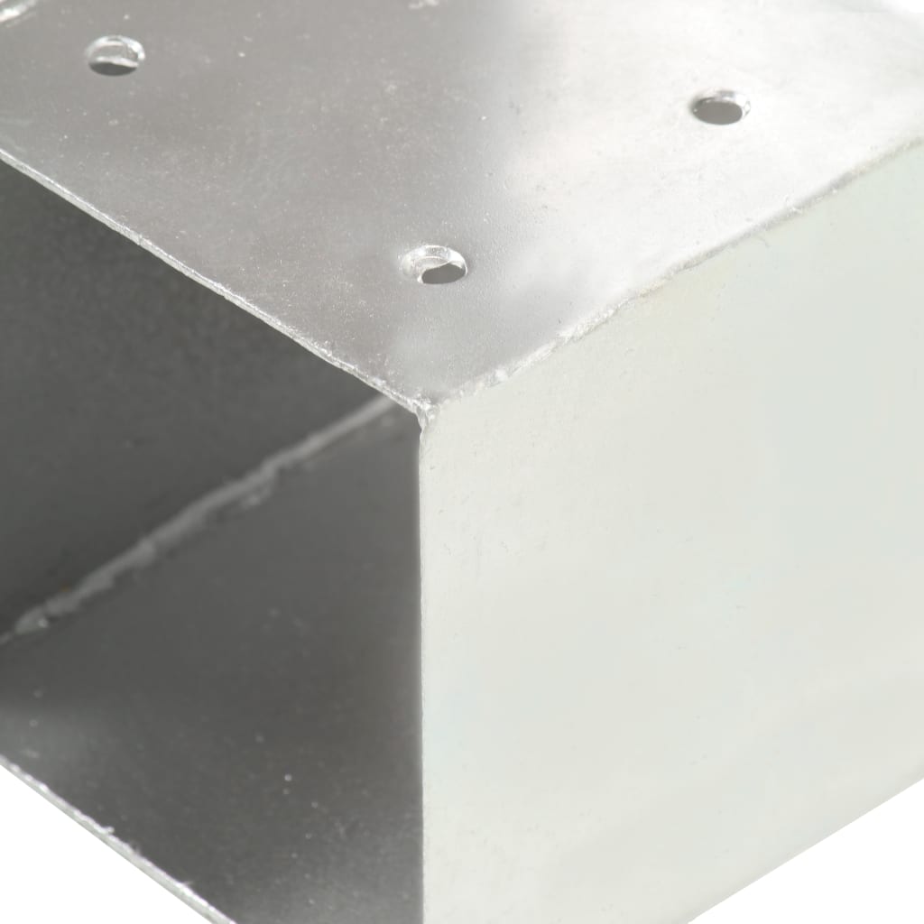 vidaXL Łącznik w kształcie T, galwanizowany metal, 101x101 mm