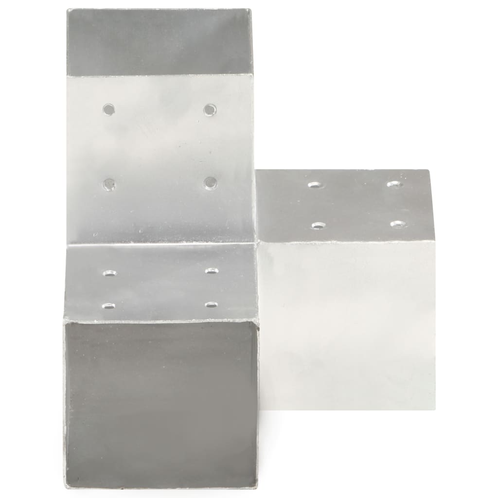 vidaXL Łącznik w kształcie Y, galwanizowany metal, 101x101 mm