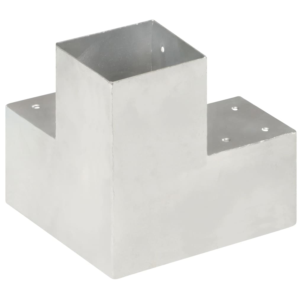 vidaXL Łącznik w kształcie Y, galwanizowany metal, 101x101 mm