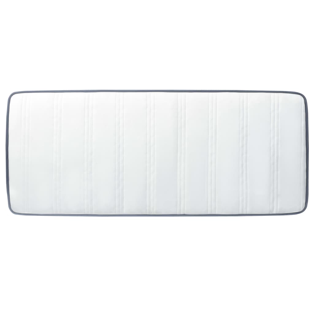 vidaXL Materac sprężynowy, średnia twardość, 200 x 90 x 20 cm