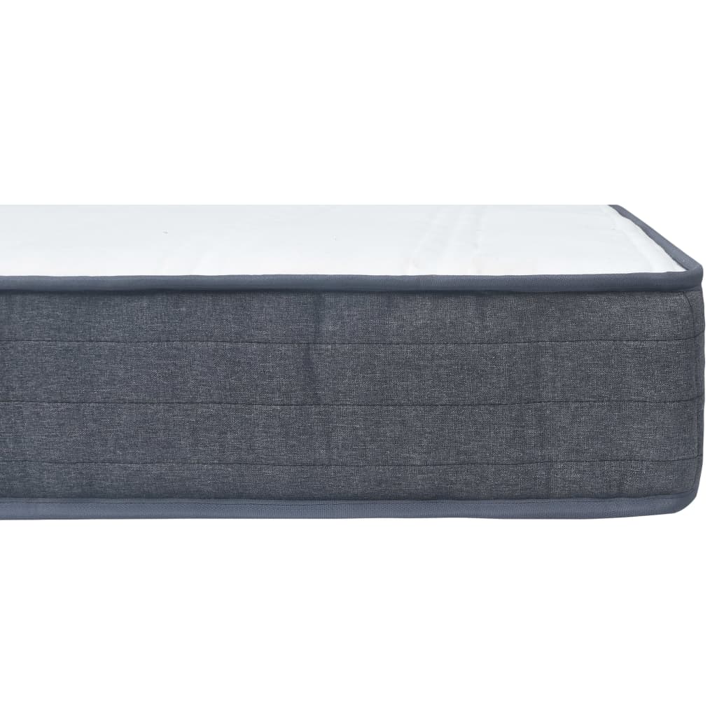 vidaXL Materac sprężynowy, średnia twardość, 200x140x20 cm