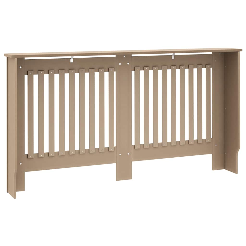 vidaXL Osłona na kaloryfer, 152x19x81,5 cm, materiał drewnopochodny