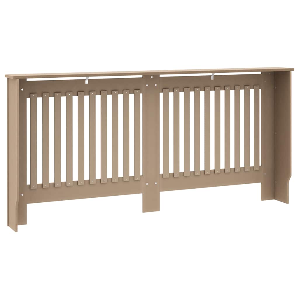 vidaXL Osłona na kaloryfer, 172x19x81 cm, materiał drewnopochodny