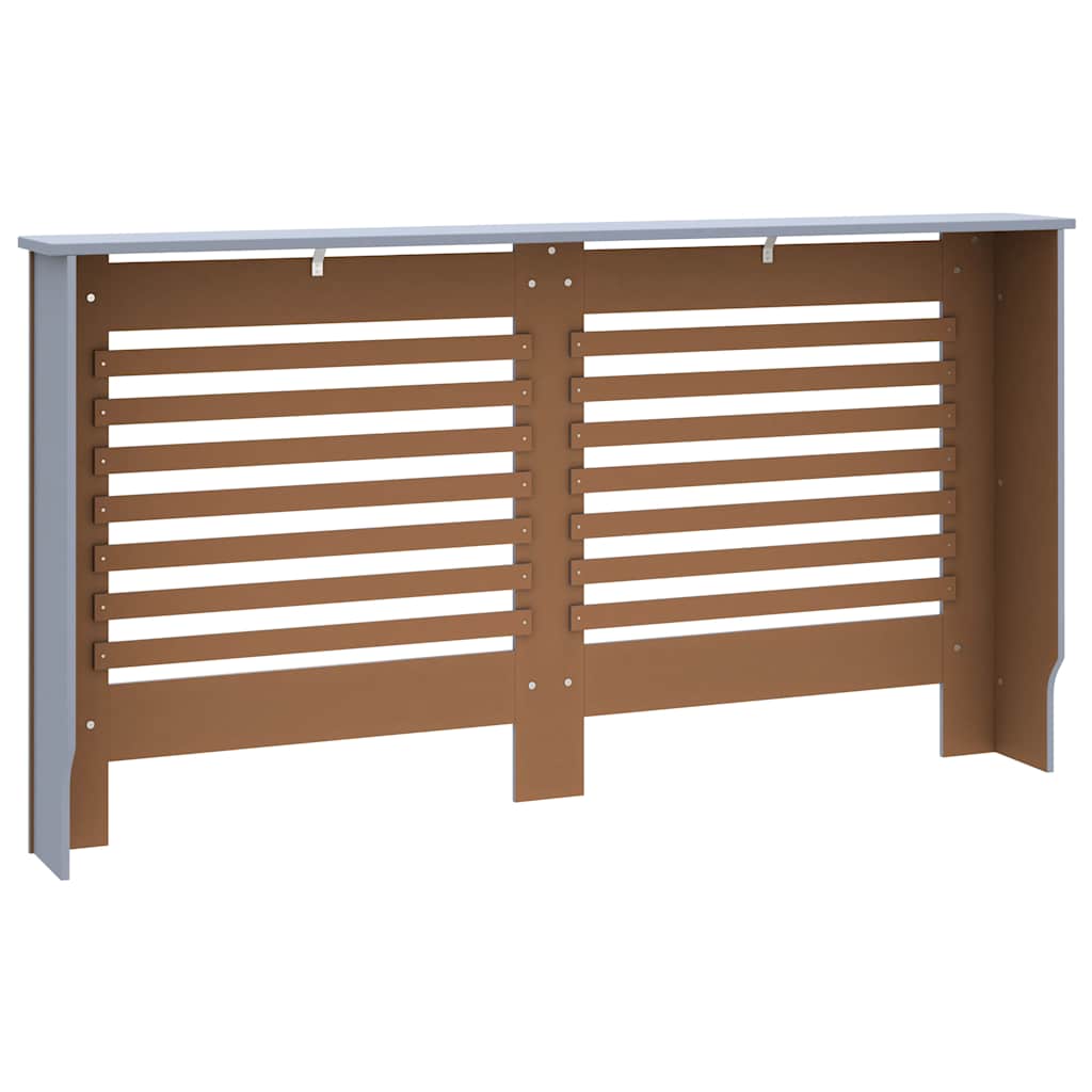 vidaXL Osłona na kaloryfer, antracytowa, 152x19x81,5 cm, MDF