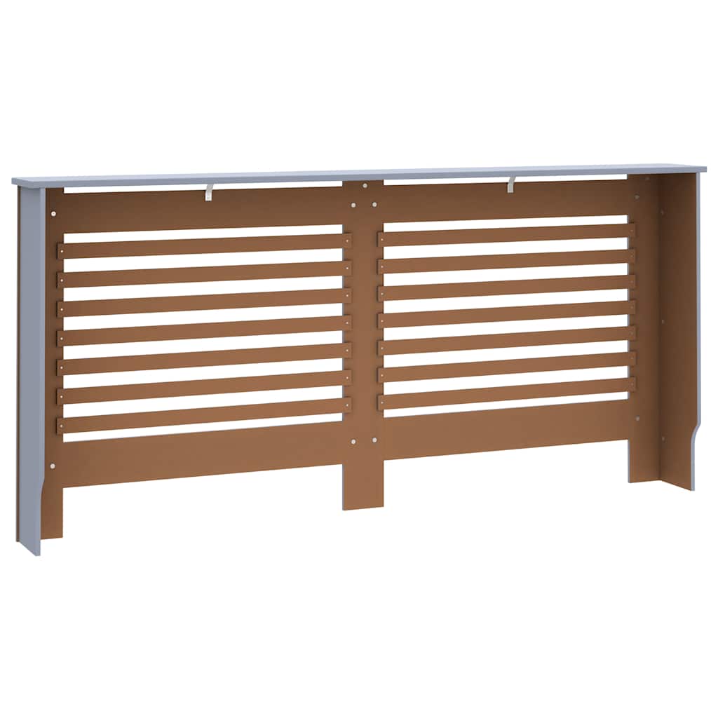 vidaXL Osłona na kaloryfer, antracytowa, 172x19x81,5 cm, MDF