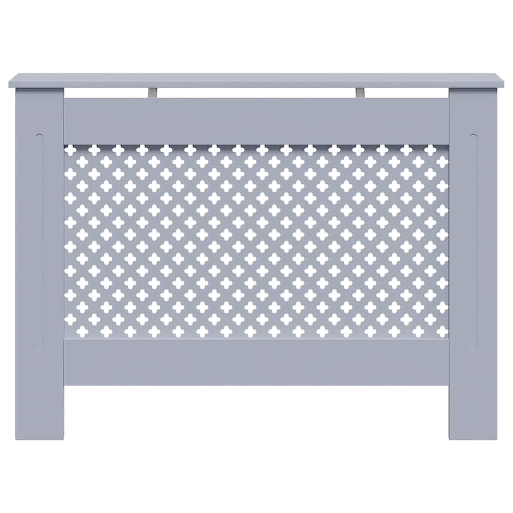 vidaXL Osłona na kaloryfer, antracytowa, 112x19x81,5 cm, MDF