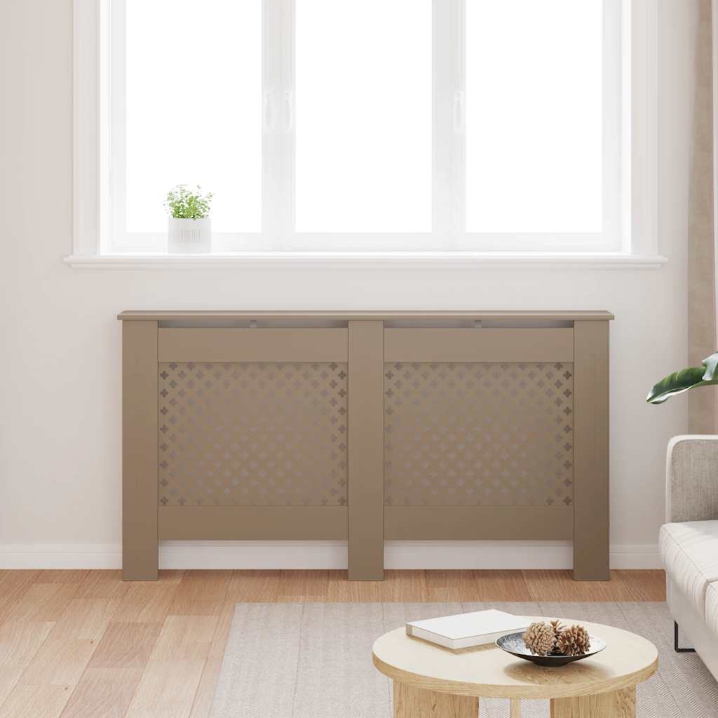 vidaXL Osłona na kaloryfer, 152x19x81,5 cm, MDF