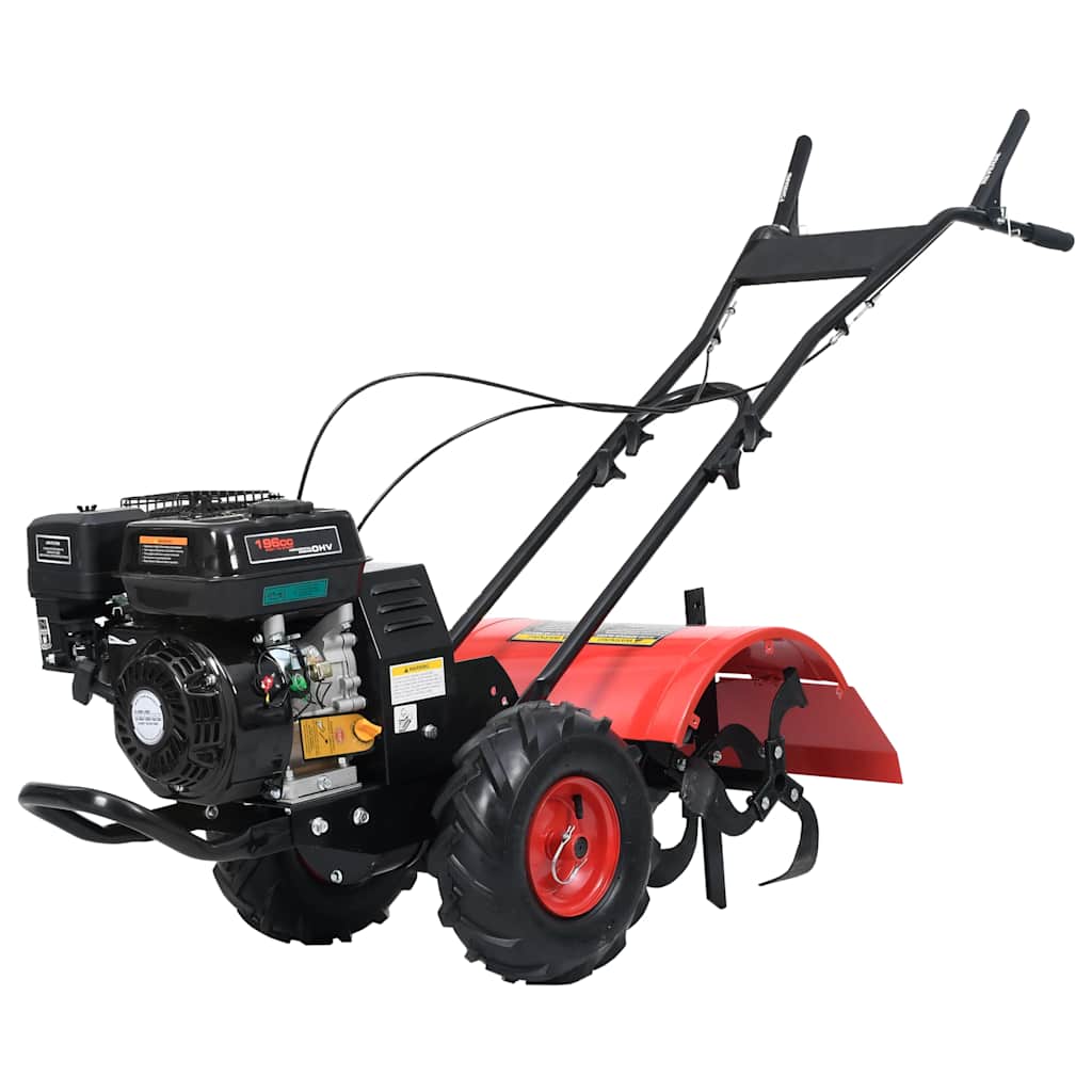 vidaXL Kultywator spalinowy, 6,5 HP, 196 cm3