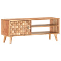 vidaXL Szafka pod TV, 100 x 30 x 40 cm, lite drewno akacjowe