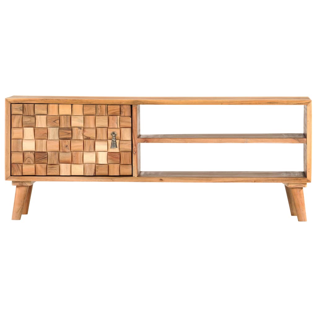 vidaXL Szafka pod TV, 100 x 30 x 40 cm, lite drewno akacjowe