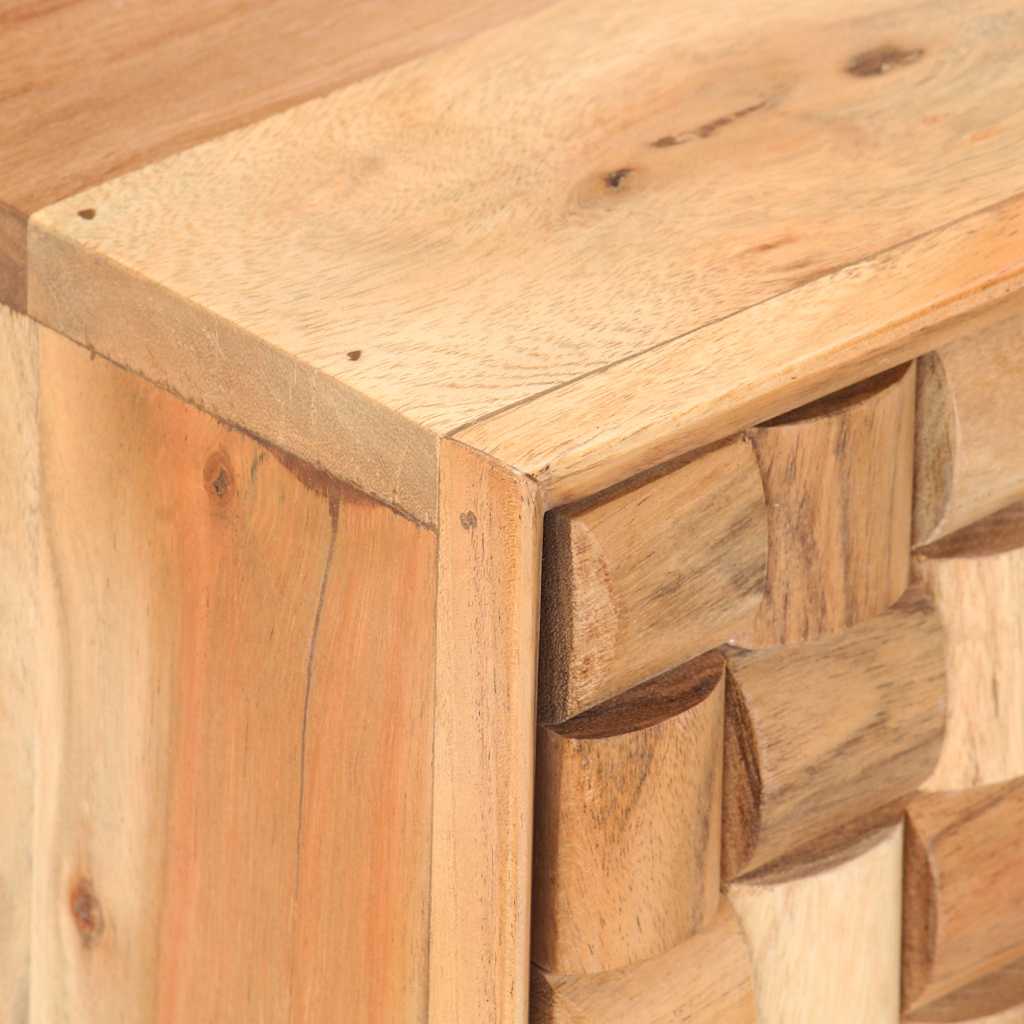 vidaXL Szafka pod TV, 100 x 30 x 40 cm, lite drewno akacjowe