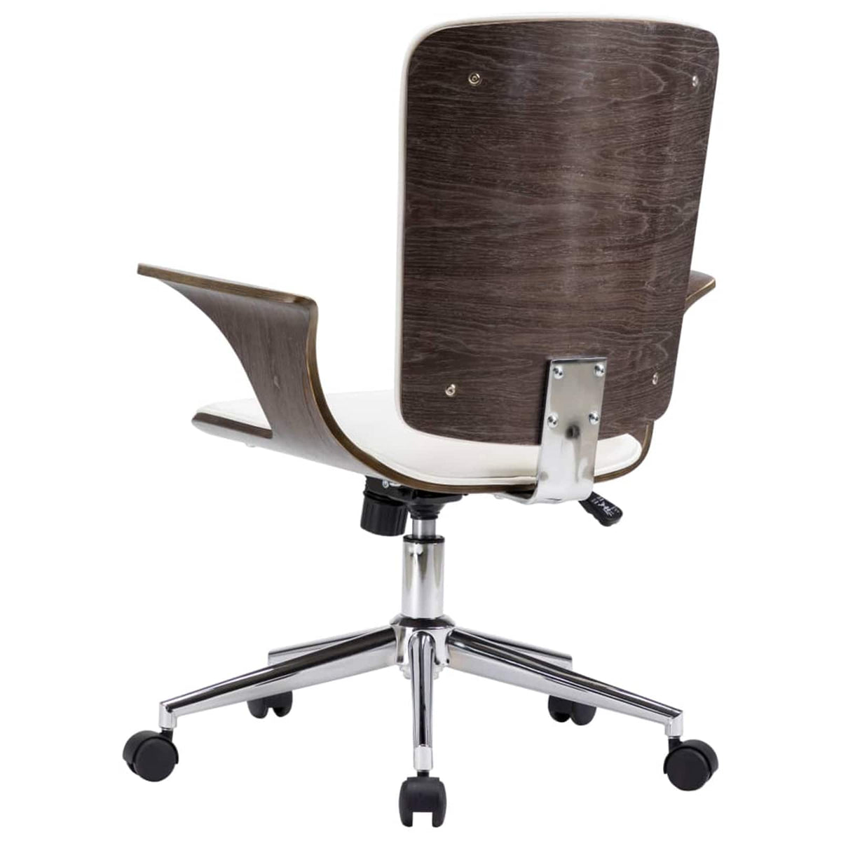vidaXL Krzesła Obrotowe do Biura 2 szt. Ekoskóra 69 x 61 x 104 cm