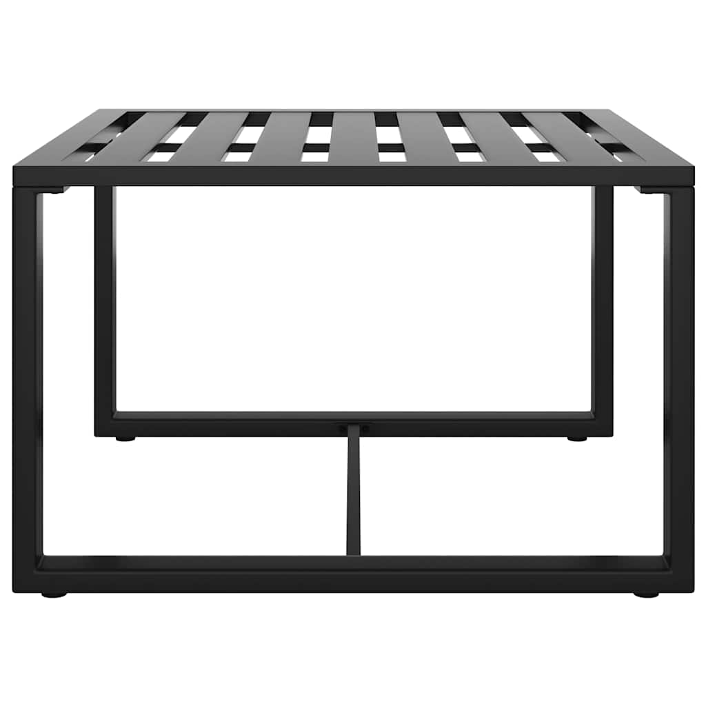 vidaXL Stolik kawowy, aluminium, antracytowy