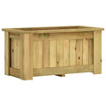 vidaXL Podniesiona donica, 100x50x50 cm, impregnowane drewno sosnowe