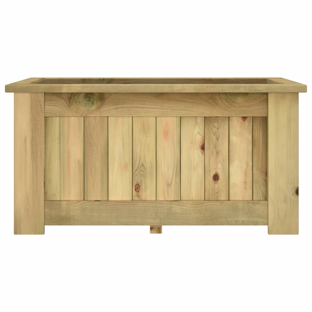 vidaXL Podniesiona donica, 100x50x50 cm, impregnowane drewno sosnowe