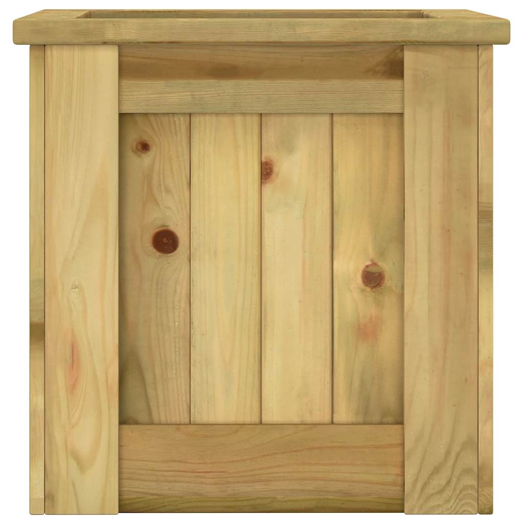 vidaXL Podniesiona donica, 100x50x50 cm, impregnowane drewno sosnowe