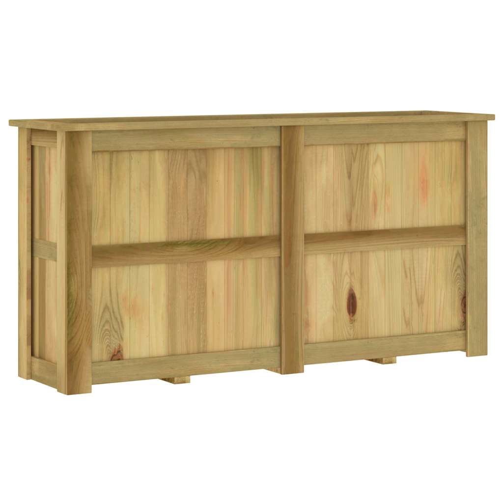 vidaXL Podniesiona donica, 196x50x100 cm, impregnowane drewno sosnowe