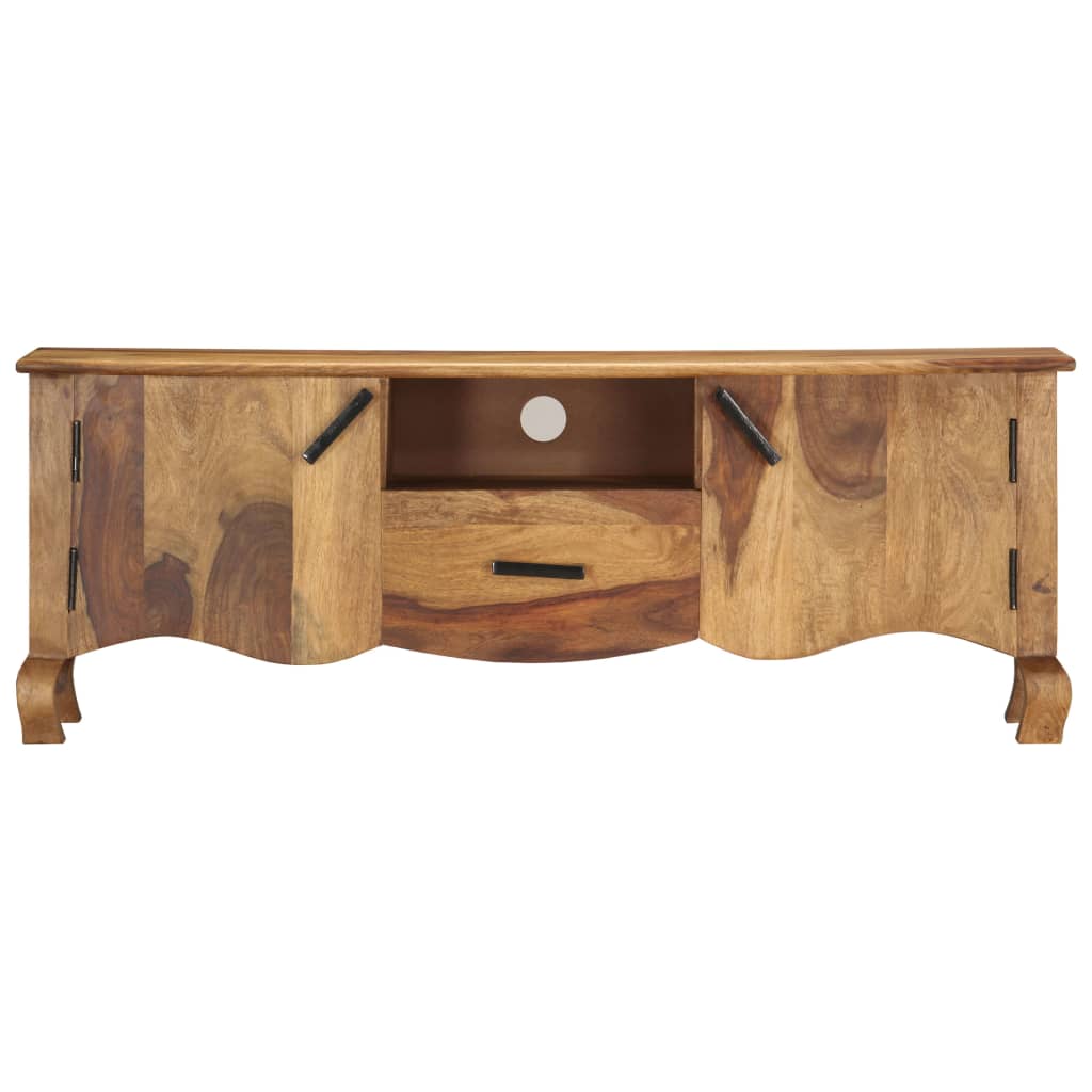 vidaXL Szafka pod telewizor, 115x30x42 cm, lite drewno