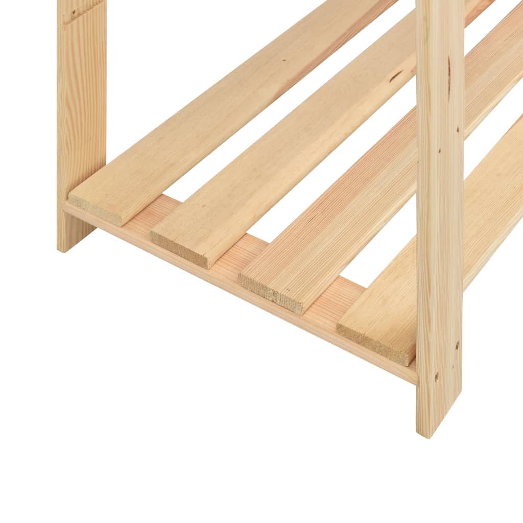 vidaXL Regały z 5 półkami, 3 szt., 170x38x170 cm, sosna, 500 kg