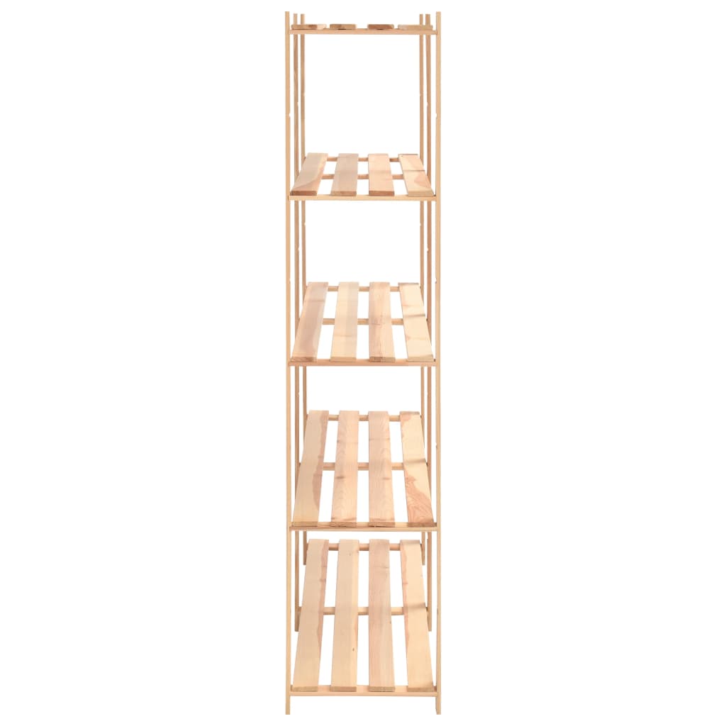 vidaXL Regały z 5 półkami, 5 szt., 170x38x170 cm, sosna, 500 kg