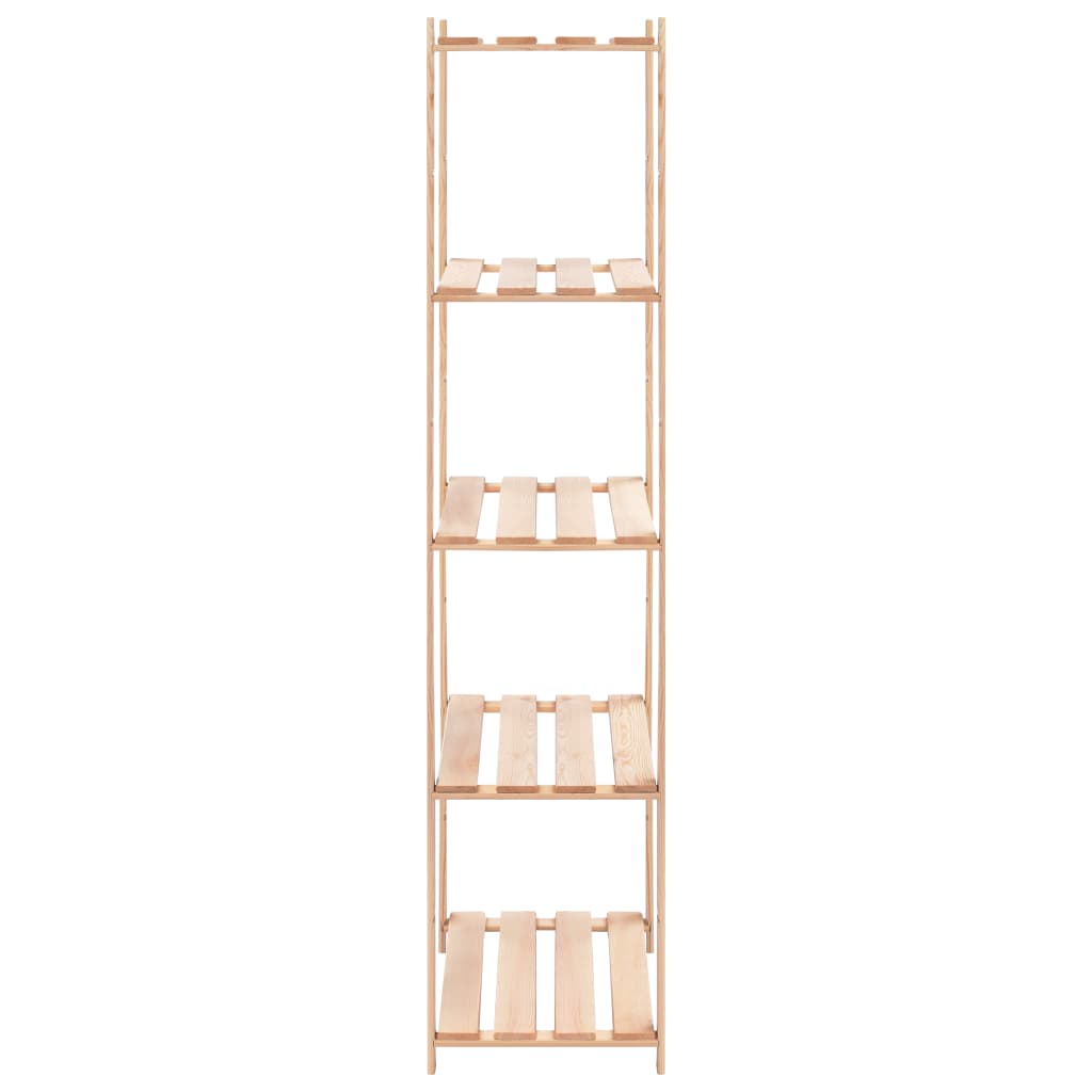 vidaXL Regały z 5 półkami, 2 szt., 80x38x170 cm, sosna, 250 kg