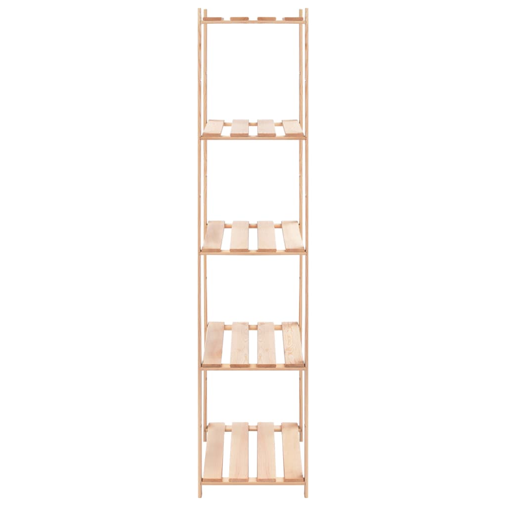 vidaXL Regały z 5 półkami, 3 szt., 80x38x170 cm, sosna, 250 kg
