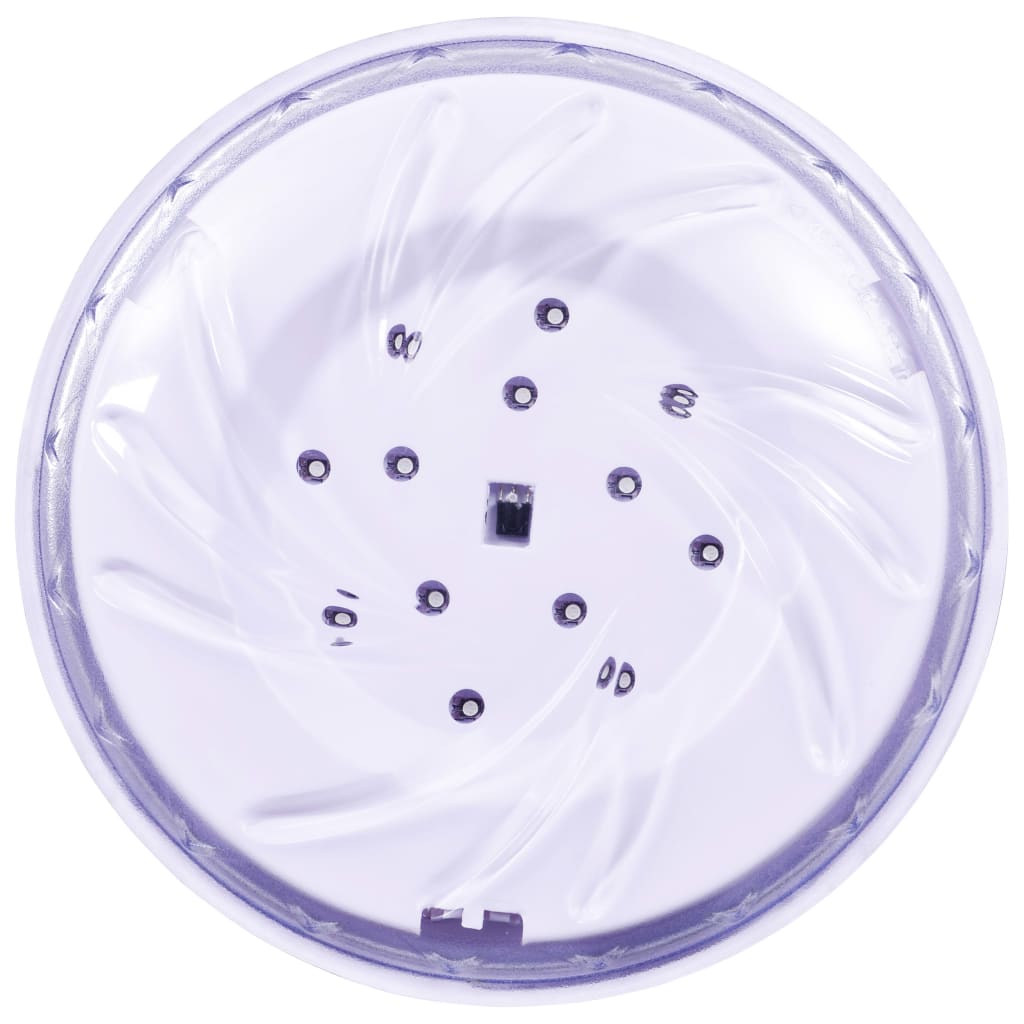 vidaXL Zatapialna lampa basenowa LED z pilotem, biała