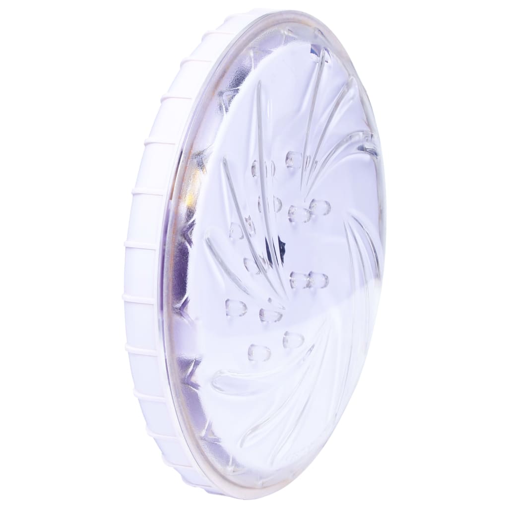 vidaXL Zatapialna lampa basenowa LED z pilotem, biała