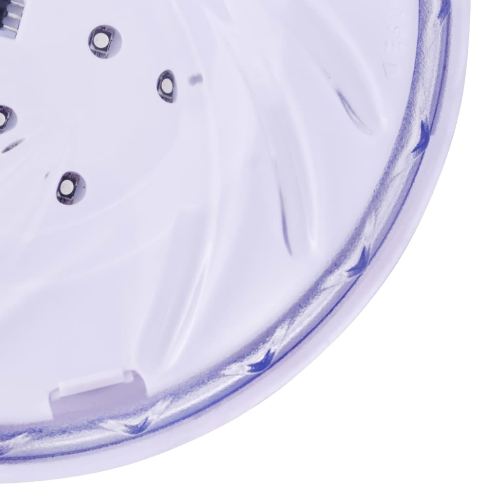 vidaXL Zatapialna lampa basenowa LED z pilotem, biała