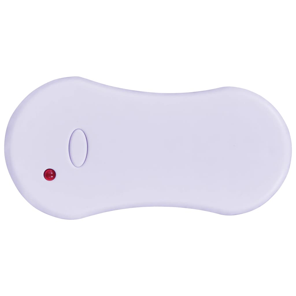 vidaXL Zatapialna lampa basenowa LED z pilotem, biała