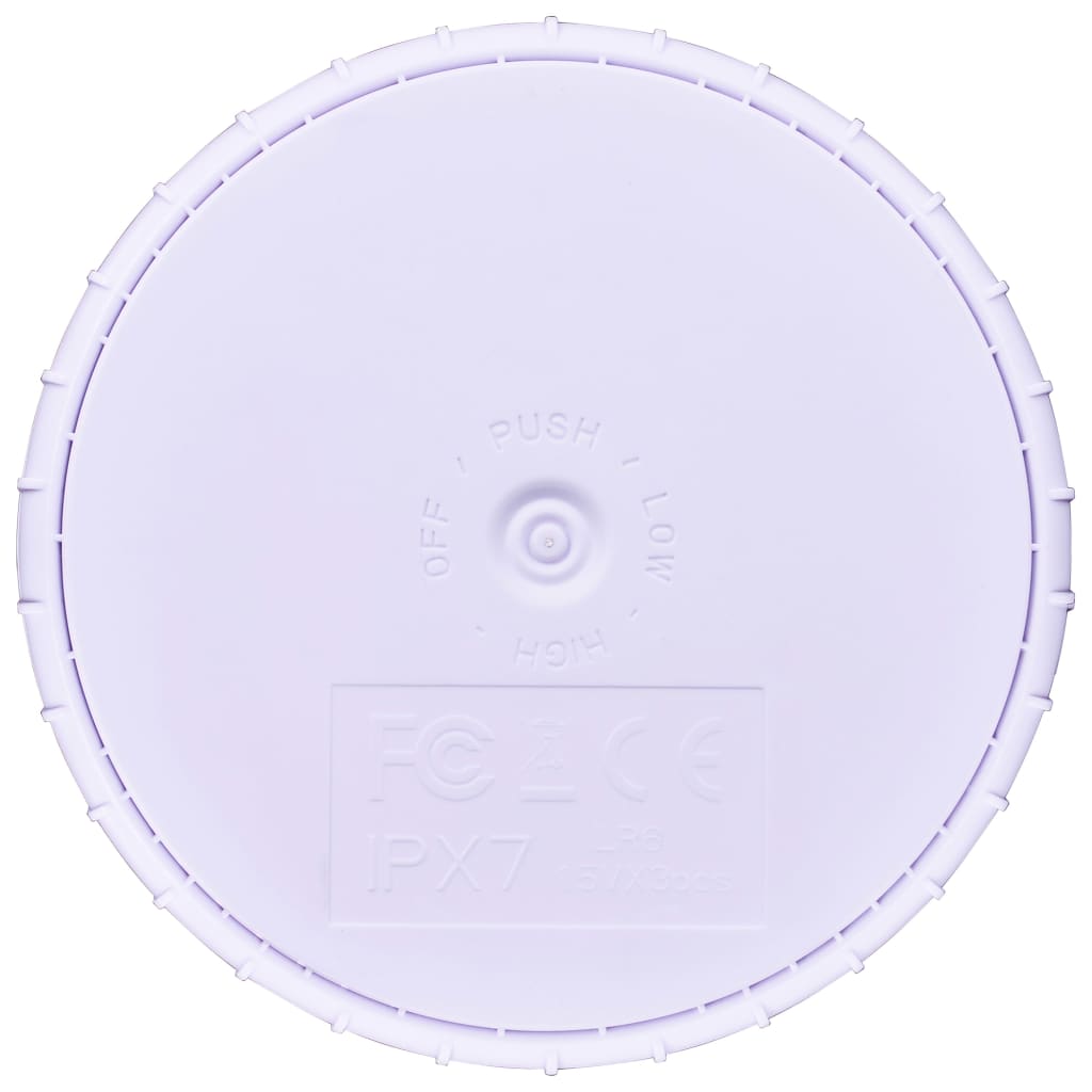 vidaXL Zatapialna lampa basenowa LED z pilotem, wielokolorowa