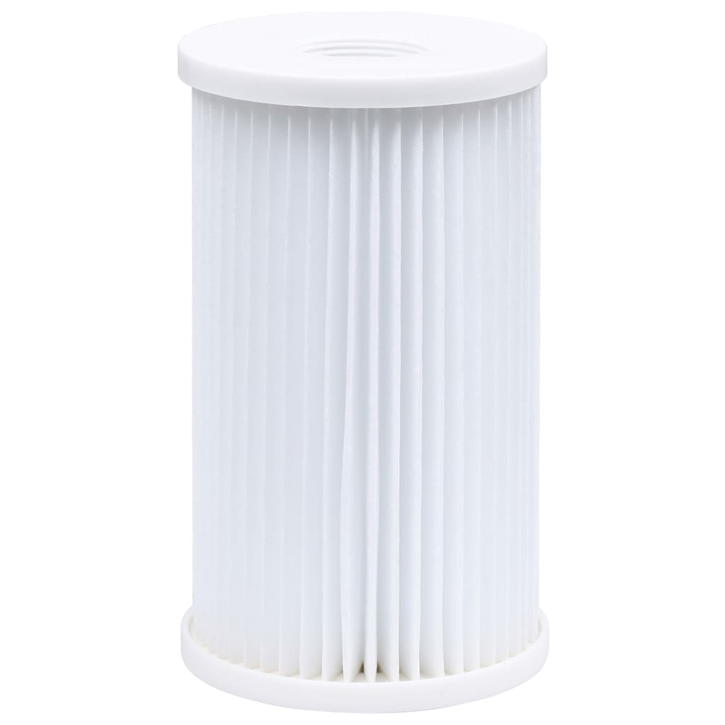vidaXL Skimmer i pompa z zasilacz, wieszane w basenie, 16 cm, plastik