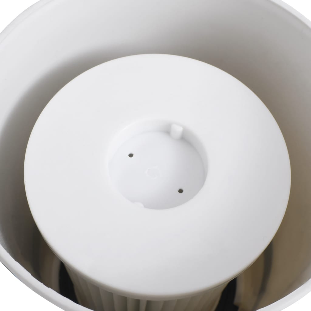 vidaXL Skimmer i pompa z zasilacz, wieszane w basenie, 16 cm, plastik