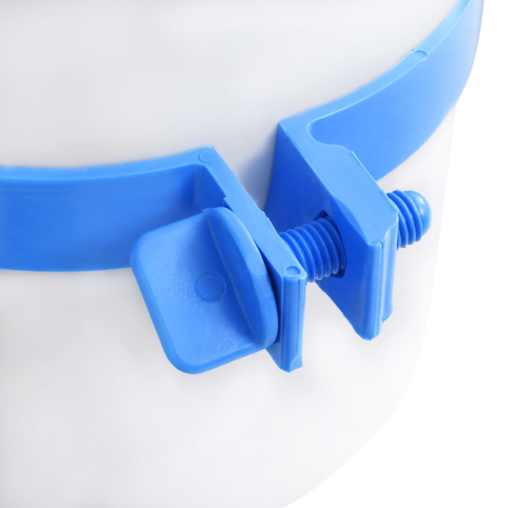 vidaXL Skimmer i pompa z zasilacz, wieszane w basenie, 16 cm, plastik
